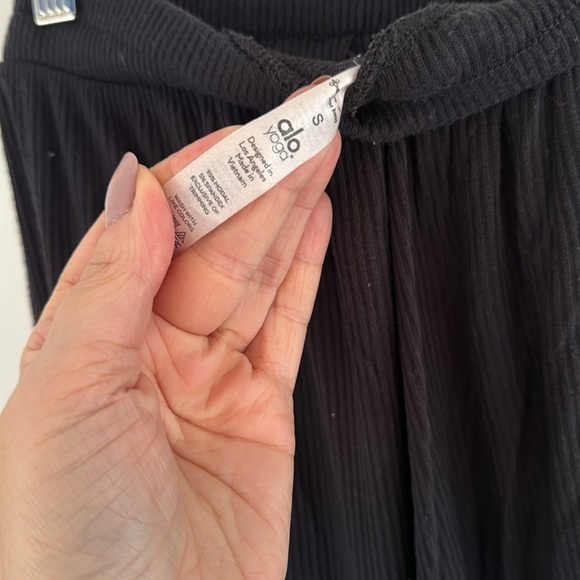 All Yoga oversized ribbed knit joggers small - Picture 5 of 6